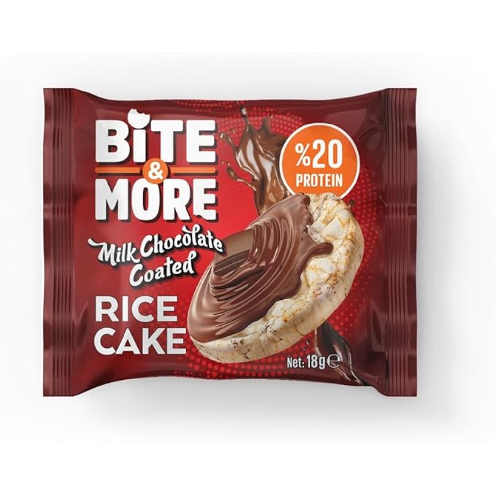 Bite & More Rice Cake, 1 Piece, High Protein, No Added Sugar