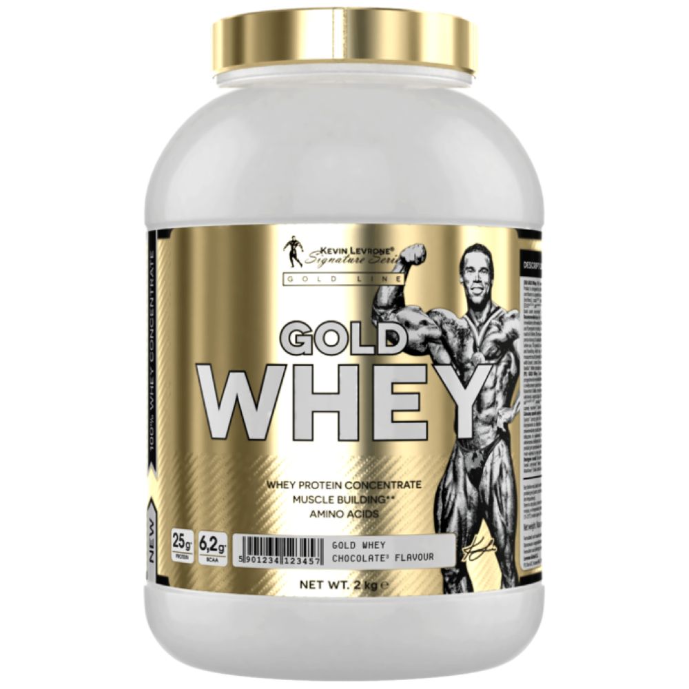 Kevin Levrone 100% Gold Whey, High-Quality Whey Protein Concentrate