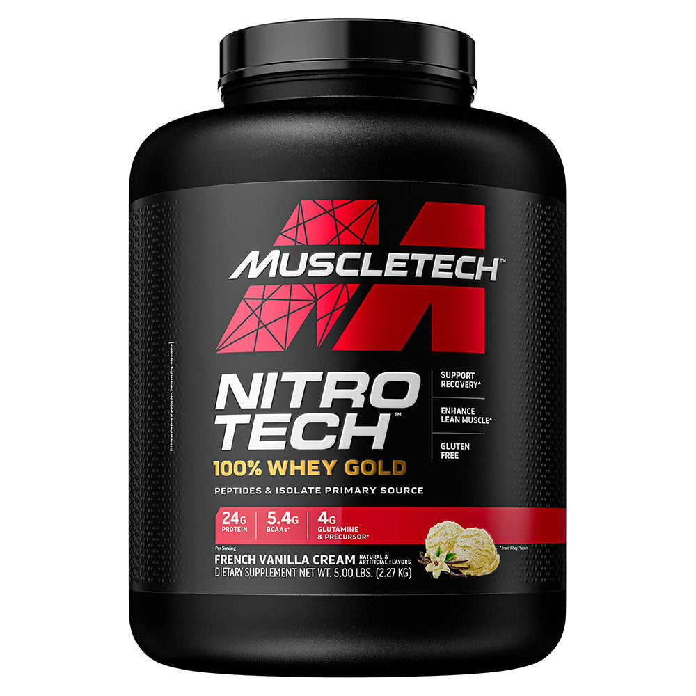 Muscletech Nitro Tech 100% Whey Gold Standard, Build more Strength and Muscle