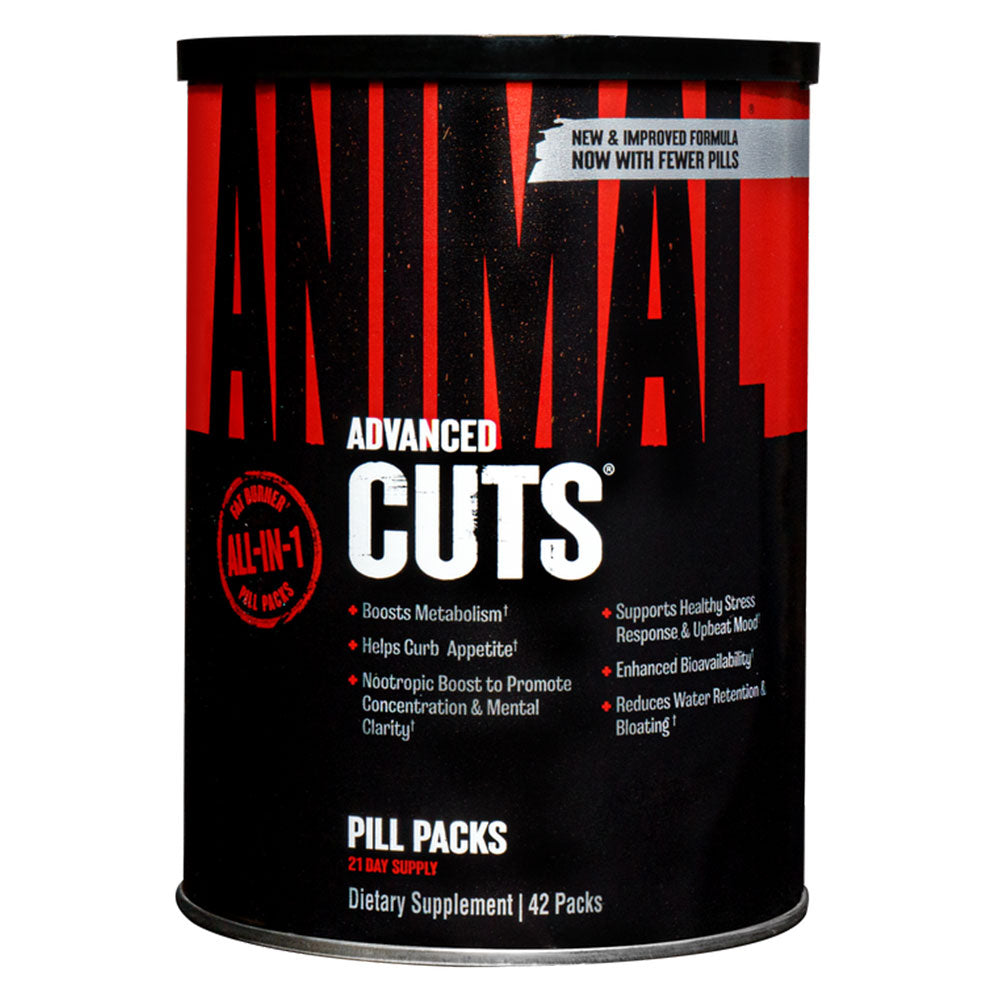 Universal Nutrition Animal Cuts, 42 Packs, Important in the Drying Phase for Athletes