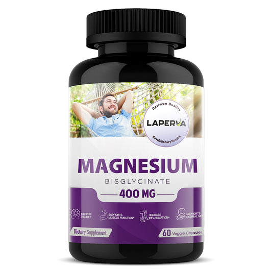 Laperva Magnesium Bisglycinate, 400 mg, Stress Relief