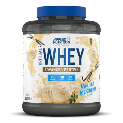 Applied Nutrition Critical Whey Blend, High Levels of Protein & BCAAs