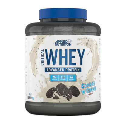 Applied Nutrition Critical Whey Blend, High Levels of Protein & BCAAs