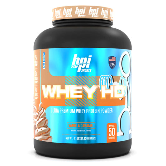 bpi Sports Whey HD, Supports Building Lean Muscle Mass