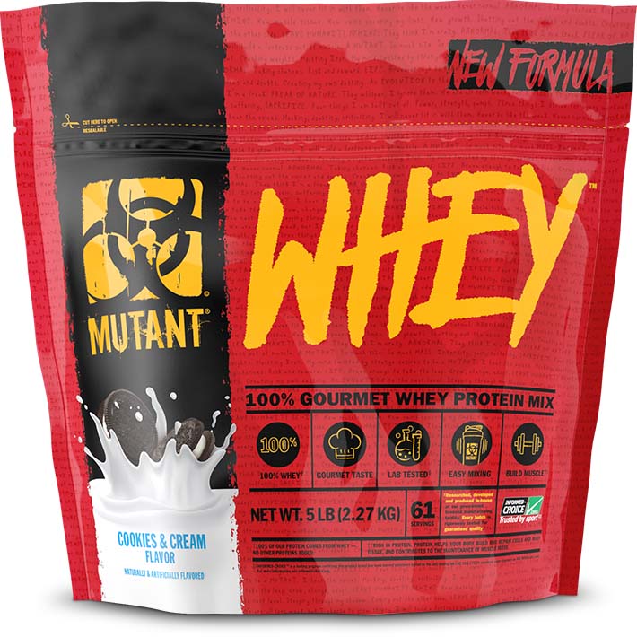 Mutant Whey 100%, 22 GM of Protein Per Serving