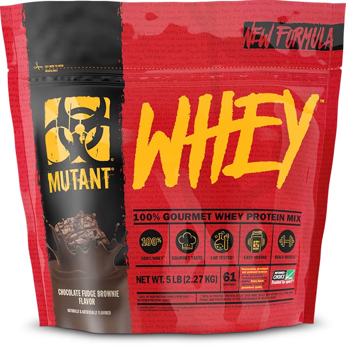 Mutant Whey 100%, 22 GM of Protein Per Serving