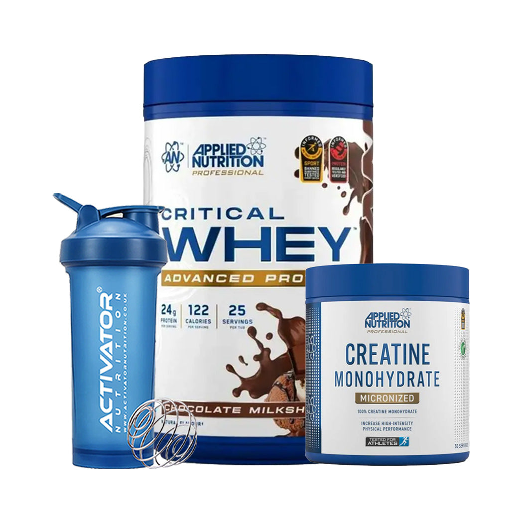 Applied Nutrition Critical Whey + Creatine + Protein Shaker