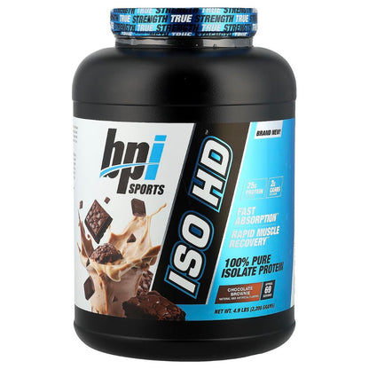 bpi Sports ISO HD, 25g Protein Per Scoop, Build Lean Muscle