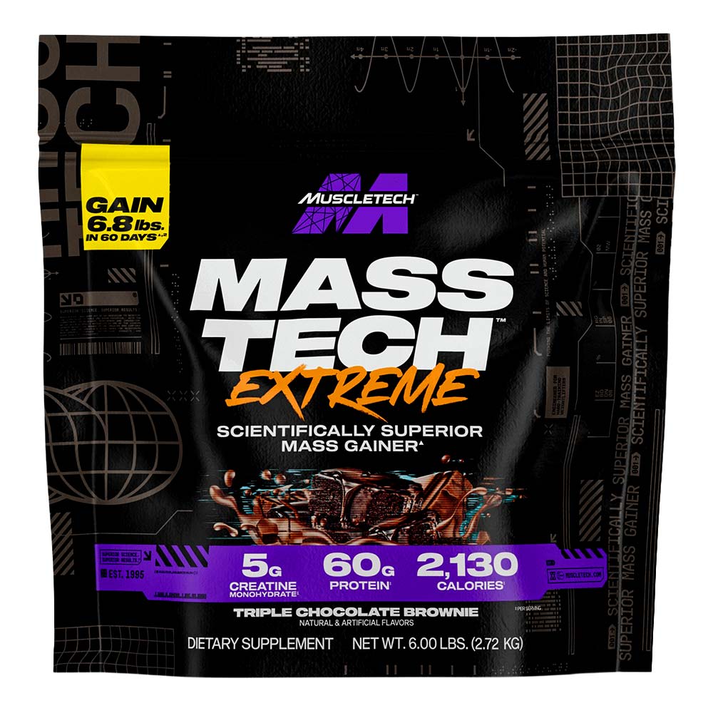Muscletech Mass Tech Extreme 2000, Contains a Massive 2,000 Calories Per Serving