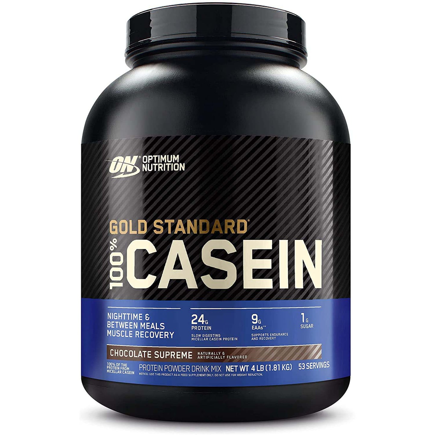 Optimum Nutrition Gold Standard 100% Casein, 24 Grams of Protein