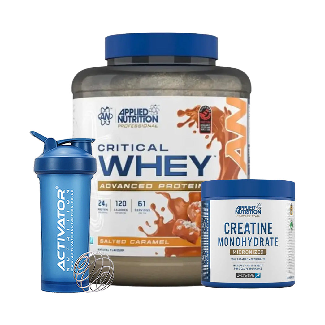 Applied Nutrition Critical Whey + Creatine Monohydrate + Protein Shaker