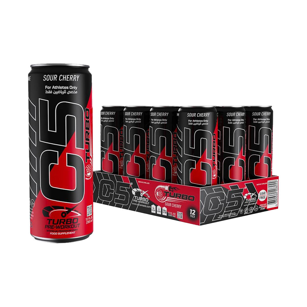 C5 Turbo Pre-Workout Energy Drink
