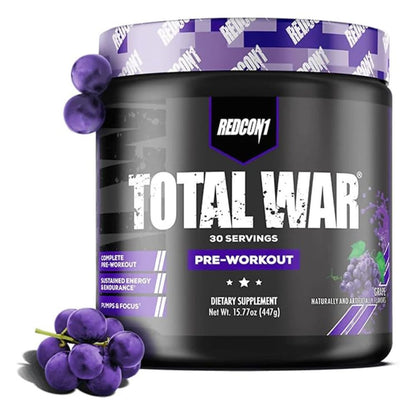 Redcon1 Total War , 320mg Caffeine Per serving, Improve Metabolic Function