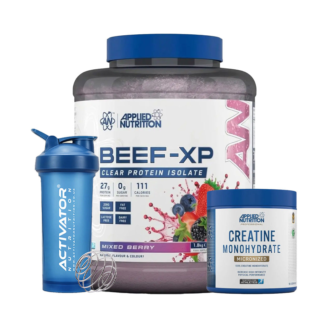 Applied Nutrition Beef-XP + Creatine + Protein Shaker