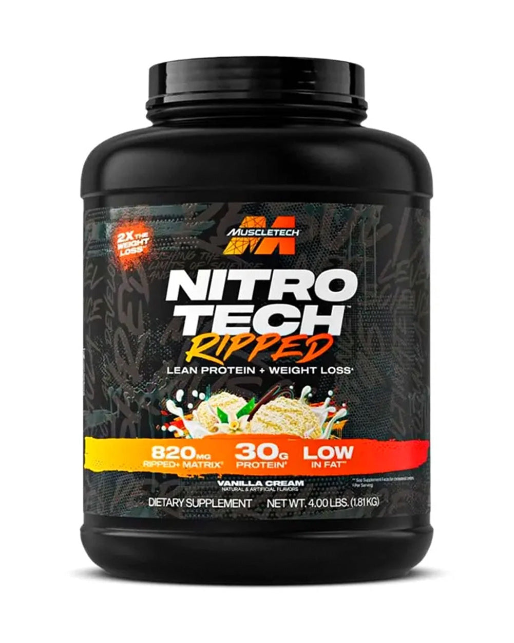 Muscletech Nitro Tech Ripped Lean Protein & Weight Loss
