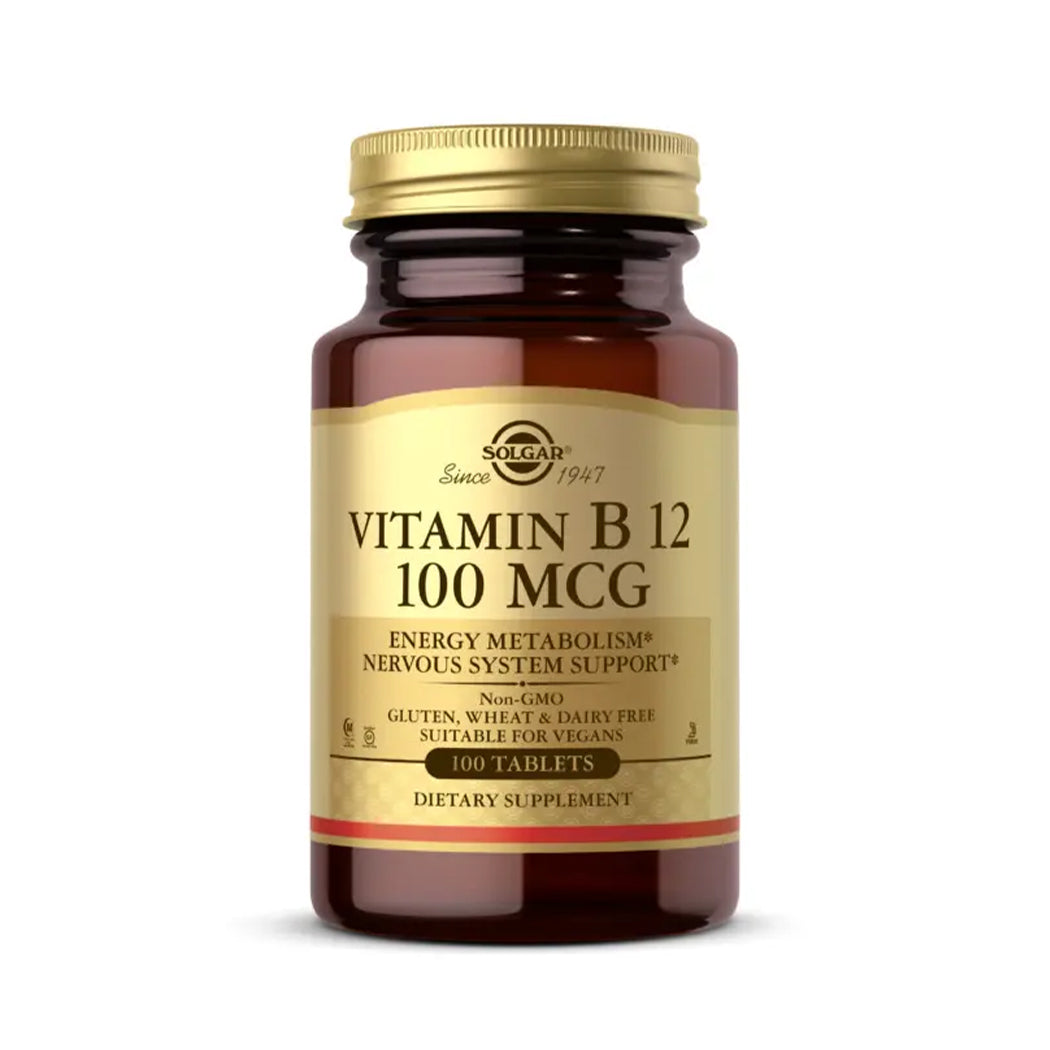 Solgar Vitamin B12, 100 mcg