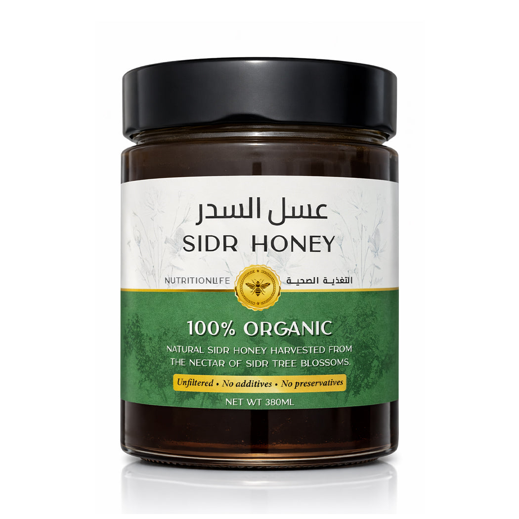 Sidr Honey – 100% Organic Natural Sidr Honey, Pure Unfiltered Honey