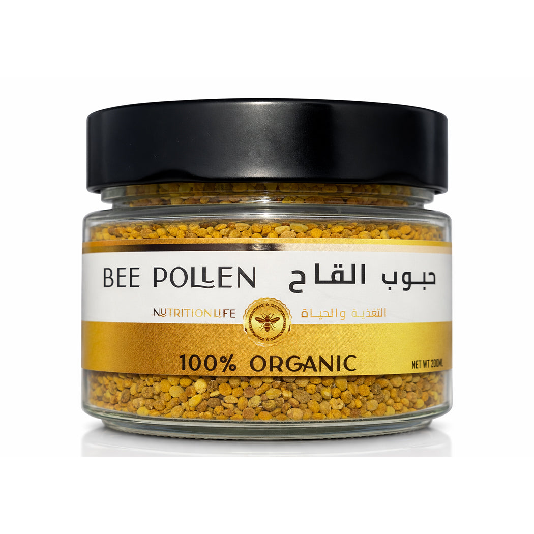 Bee Pollen – 100% Organic Natural Bee Pollen Granules | Superfood Wellness Support
