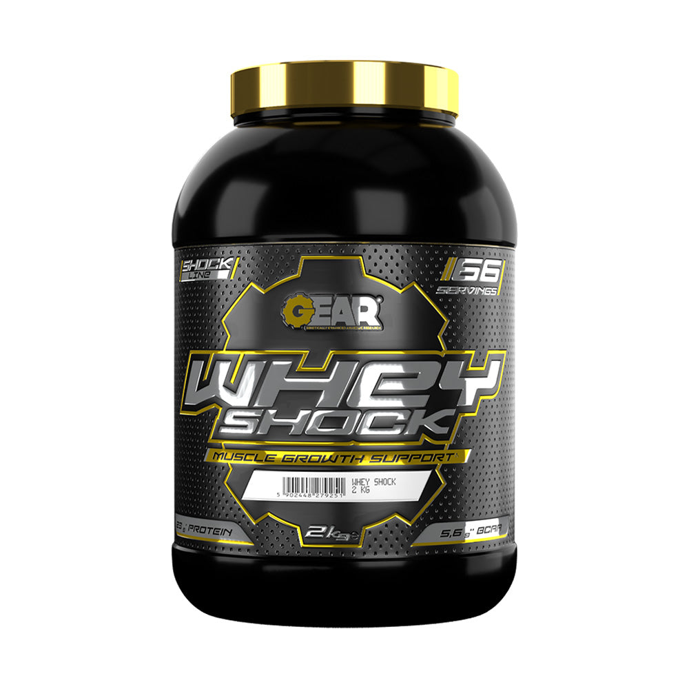 Gear Whey Shock 25g Premium Whey Protein Blend