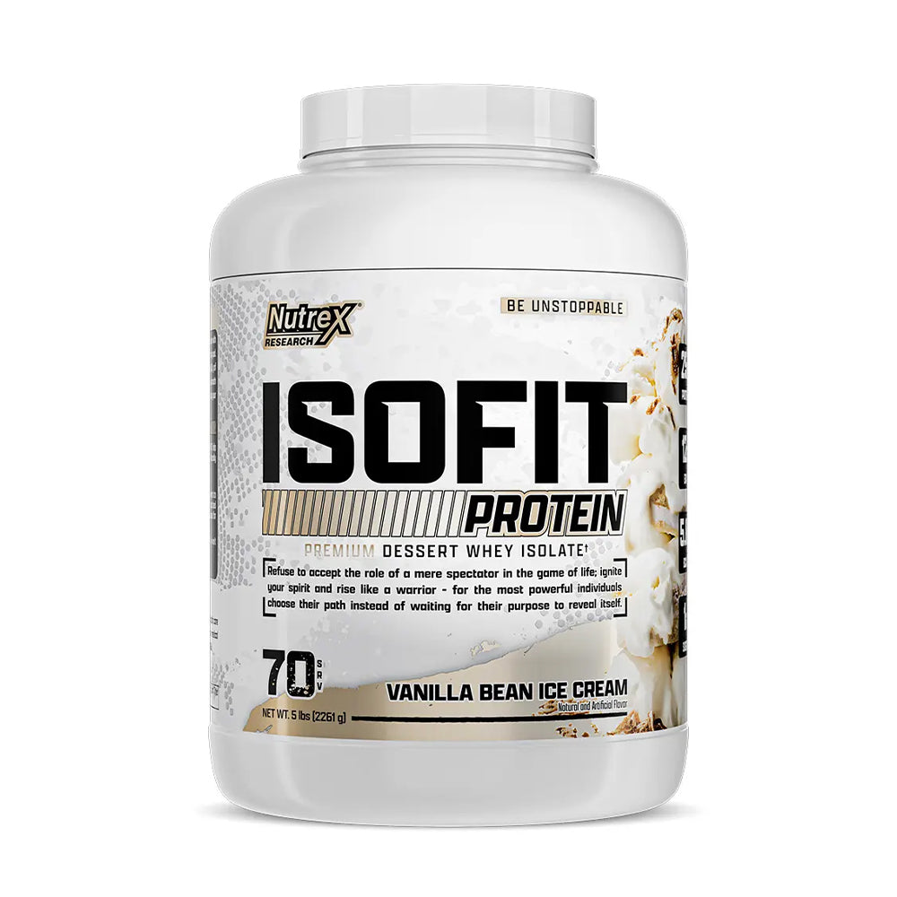 nutrex research isofit whey isolate protein
