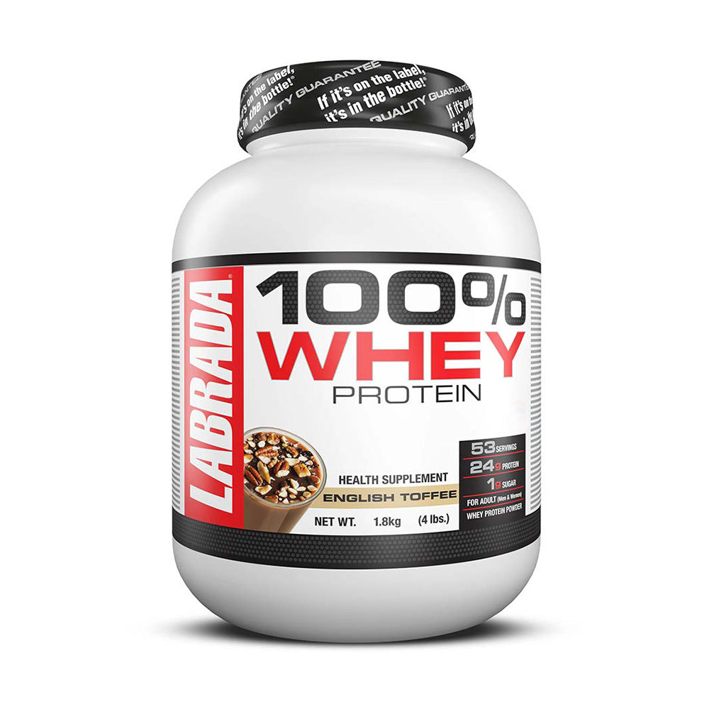 Labrada 100% Whey Protein Powder, Fast-Absorbing Protein Formula