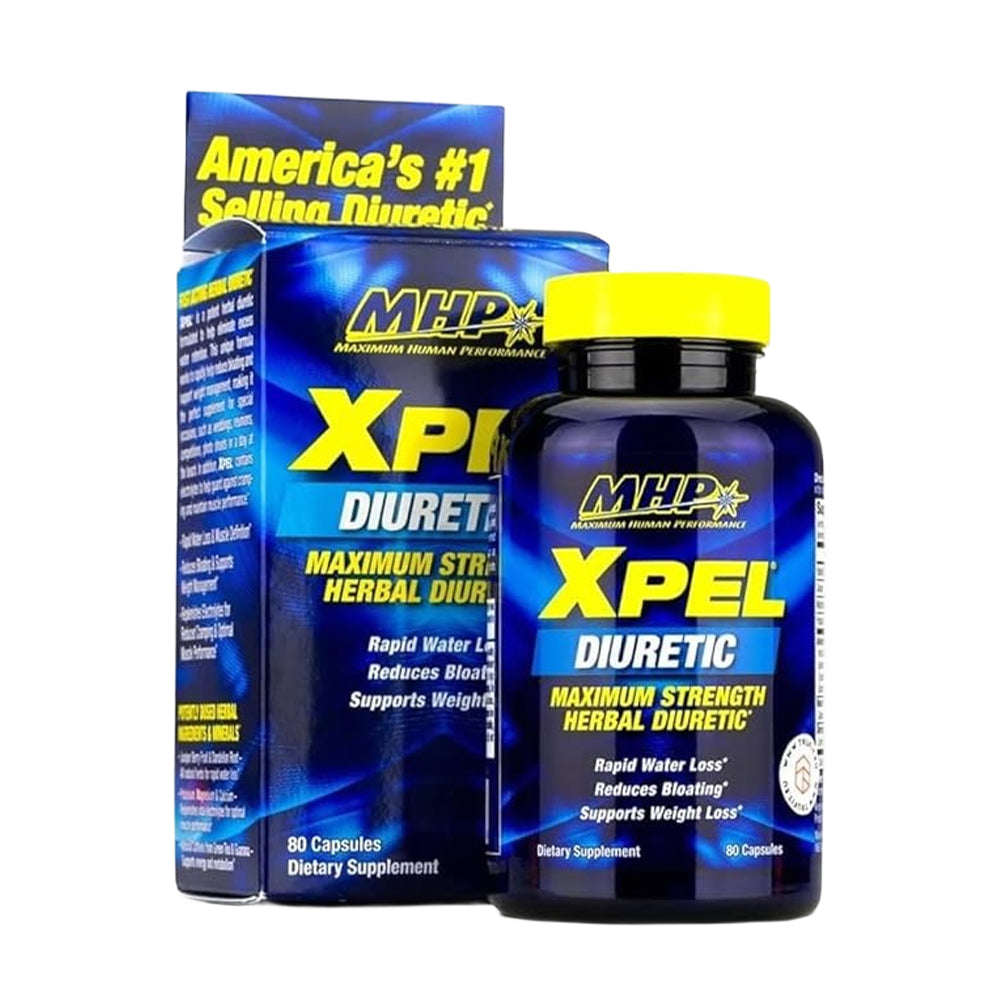 MHP Xpel Diuretic 80 Capsules Rapid Water Loss