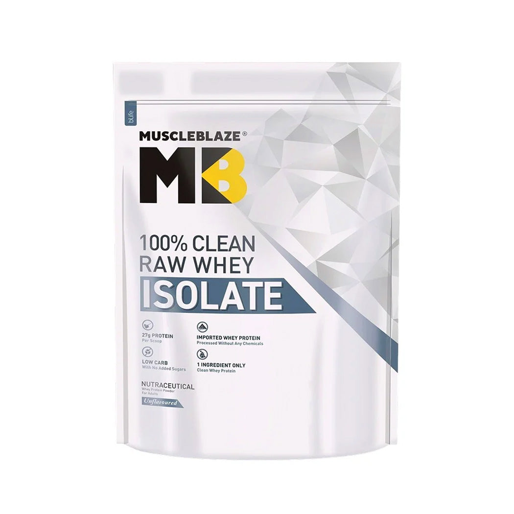 MuscleBlaze 100% Clean Raw Whey Protein Concentrate