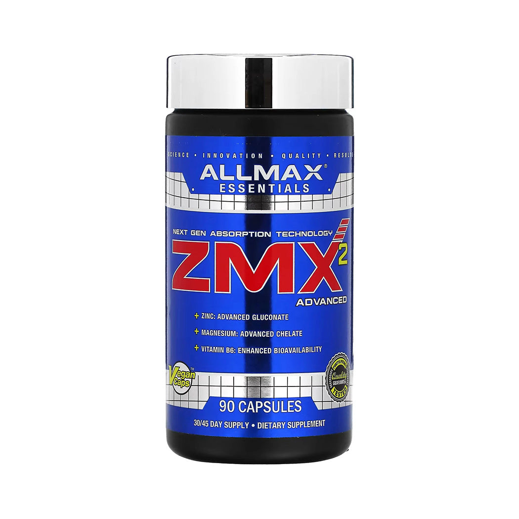 ALLMAX Essentials ZMX Advanced Zinc Magnesium + Vitamin B6
