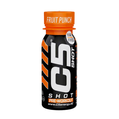 C5 Shot Pre-Workout Energy Drink, Sugar Free