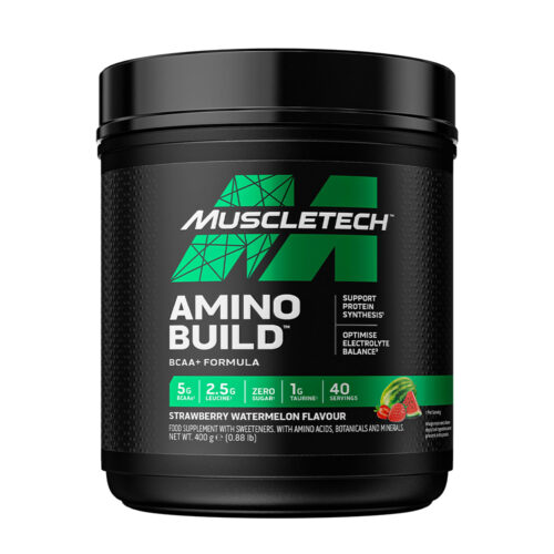 Muscletech Amino Build, 7Gm of BCAAs, Improved Recovery