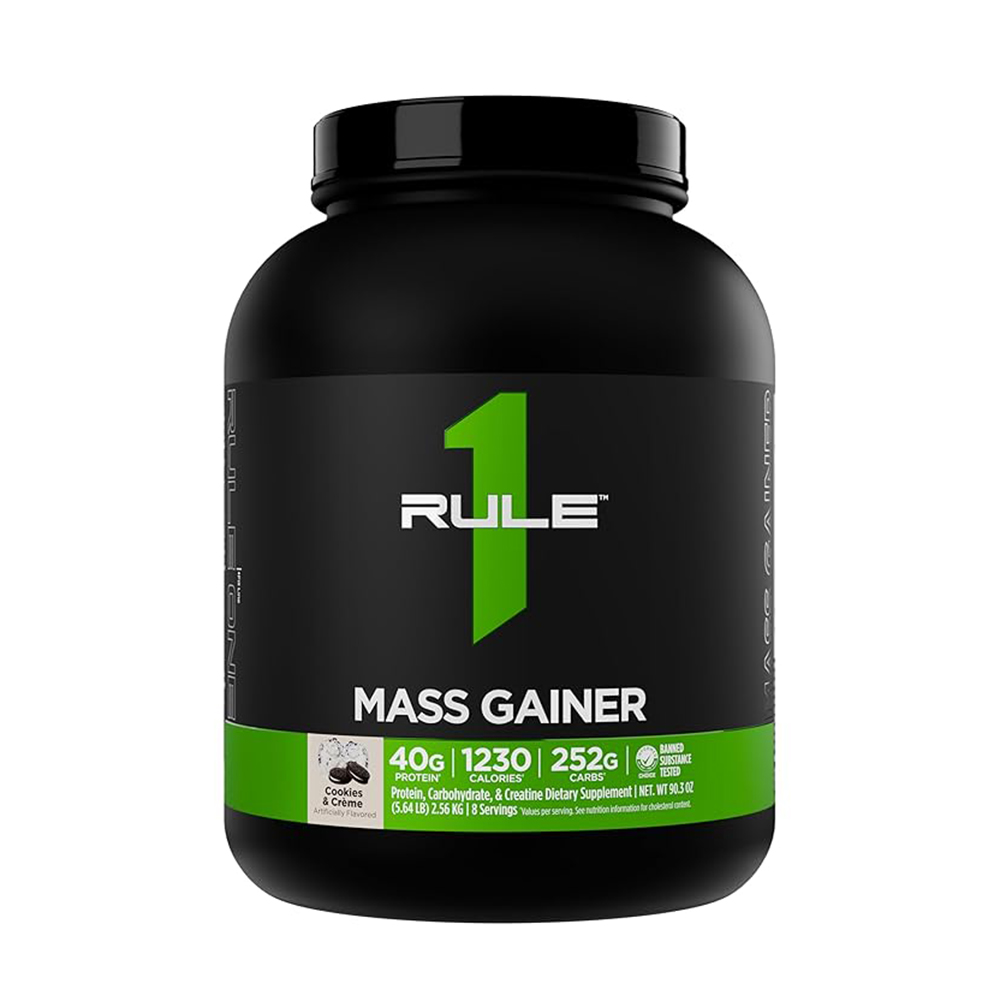 Rule 1 Mass Gainer, Over 1,220 Calories Per Serving - Image 2