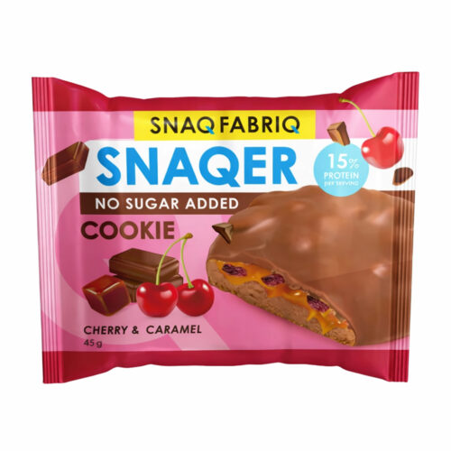 Snaq Fabriq Snaqer Protein Cookie with Cherry and Caramel No Sugar Added