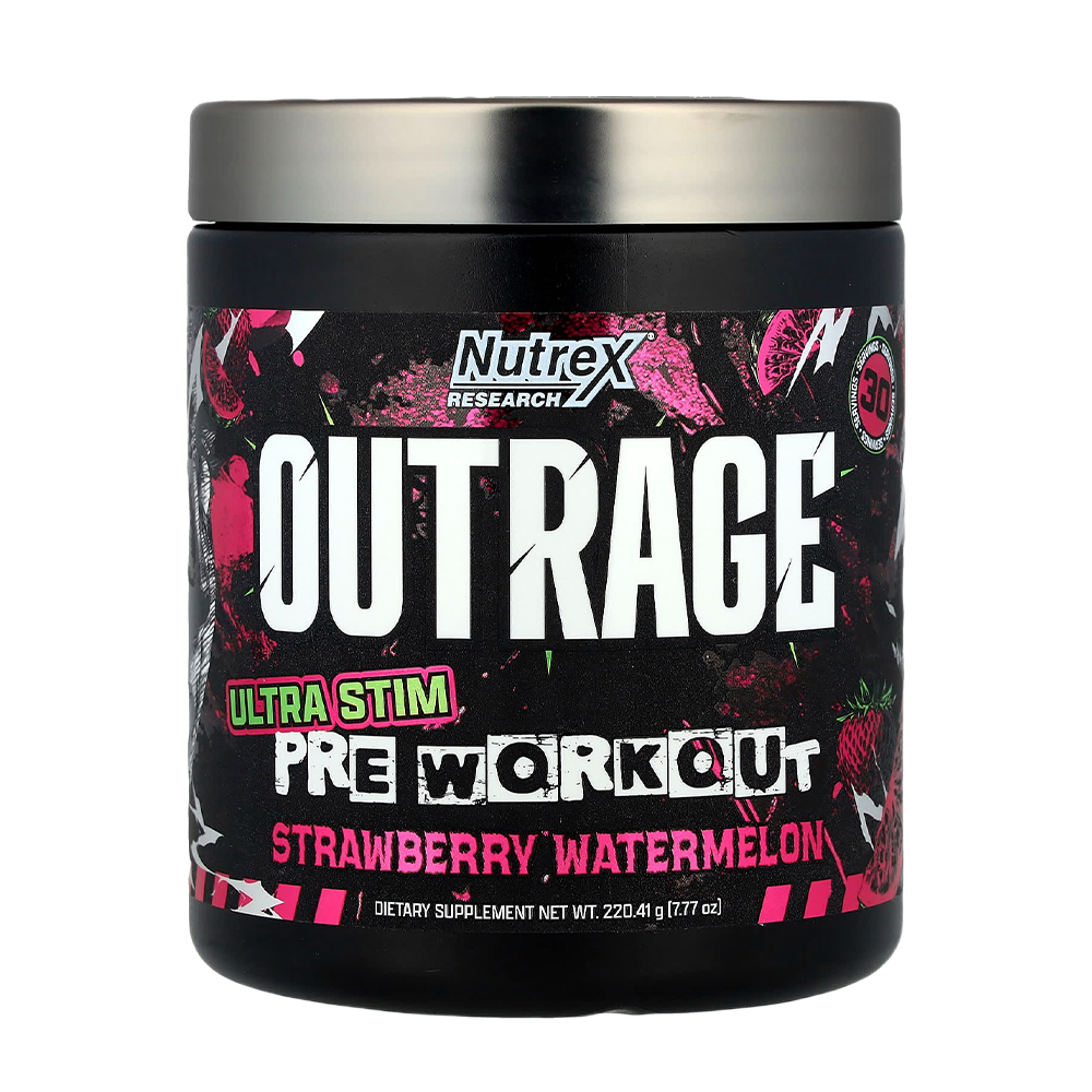 Nutrex Research Outrage, Ultra Stim Pre Workout Food Supplement - Image 2