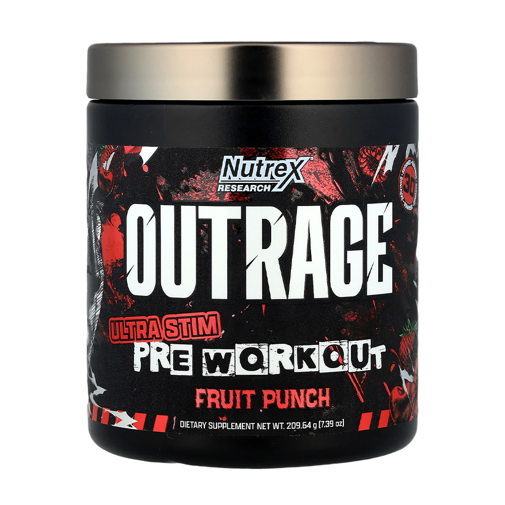 Nutrex Research Outrage, Ultra Stim Pre Workout Food Supplement - Image 3
